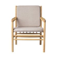 Bild von FDB Møbler J147 Lænestol Erik Ole Jørgensen H: 79,5 cm - Eg/Light Grey