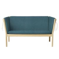 Bild von FDB Furniture J148 2-Sitzer-Sofa Erik Ole Jørgensen L: 150 cm – Eiche/Grün