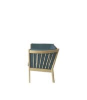 Bild von FDB Furniture J148 2-Sitzer-Sofa Erik Ole Jørgensen L: 150 cm – Eiche/Grün