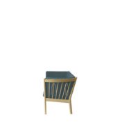 Bild von FDB Furniture J149 3-Sitzer-Sofa Erik Ole Jørgensen L: 189,5 cm – Eiche/Grün