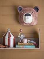 Bild von Bloomingville MINI Cimmi Glas mit Deckel H: 26 cm - Steingut/Rot OUTLET