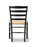 Bild von Fredericia Furniture 3207 Klint Esszimmerstuhl H: 85 cm - Schwarz lackierte Eiche