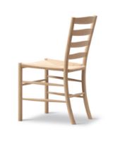 Bild von Fredericia Furniture 3207 Klint Esszimmerstuhl H: 85 cm - Seifenbehandelte Eiche