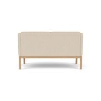 Bild von FDB Furniture L45 MK154 Mogens Koch 2 Pers. Sofa B: 145 cm - Eiche/De Ploeg Prairie, Beige