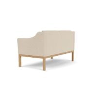 Bild von FDB Furniture L45 MK154 Mogens Koch 2 Pers. Sofa B: 145 cm - Eiche/De Ploeg Prairie, Beige