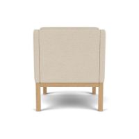 Bild von FDB Furniture L46 MK155 Mogens Koch Sessel B: 72 cm - Eiche/De Ploeg Prairie Beige