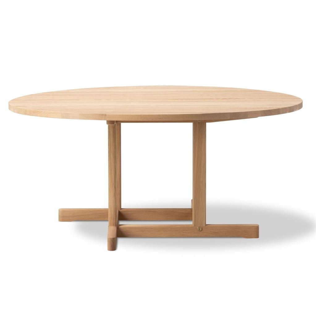 Bild von Fredericia Furniture BM80 Mogensen Couchtisch Ø: 120 cm – Geölte Eiche