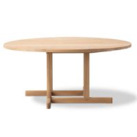 Bild von Fredericia Furniture BM80 Mogensen Couchtisch Ø: 120 cm – Geölte Eiche