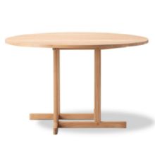Bild von Fredericia Furniture BM80 Mogensen Shaker Tisch Ø: 120 cm – Geölte Eiche