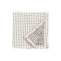 Bild von Nordal Geschirrtuch Waffel 3 stk. 30x30 cm - Off White/Black OUTLET