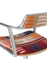 Bild von Vipp 452 Swivel Stuhl Todos Santos Mexico Guesthouse Edition  – Aluminium/Mehrfarbig
