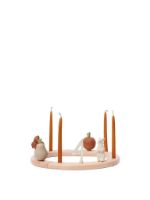 Bild von Ferm Living Loopi Party Ring B: 30,7 cm - Buche/Mehrfarbig