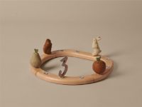 Bild von Ferm Living Loopi Party Ring B: 30,7 cm - Buche/Mehrfarbig