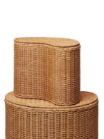 Bild von Ferm Living Willora Geflochtenes Aufbewahrungsset, 2 Stück - Rattan/Natur