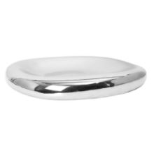 Bild von Ferm Living Bellure Tafelaufsatz Ø: 35 cm - Stein/Silber