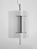 Bild von Ferm Living Oeste Pendelleuchte Ø: 43 cm - Aluminium/Klarglas