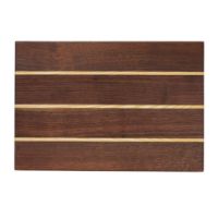 Bild von Ferm Living Stripe Schneidebrett 25x36 cm - Walnuss/Esche