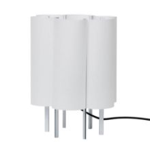 Bild von Ferm Living Boe Tischleuchte H: 80 cm - Silber/Natur