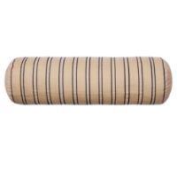 Bild von Ferm Living Twill Bolster Cushion B: 60 cm - Økologisk Bomuld/Cashmere/Sort