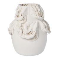 Bild von Ferm Living Drisca Vase H: 23 cm - Sten/Off-white