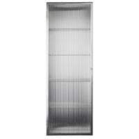 Bild von Ferm Living Haze Wandschrank 35x100 cm - Edelstahl/Glas