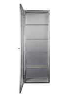 Bild von Ferm Living Haze Wandschrank 35x100 cm - Edelstahl/Glas