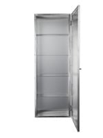 Bild von Ferm Living Haze Wandschrank 35x100 cm - Edelstahl/Glas