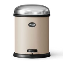 Bild von Vipp 12 Pedalspand H: 25 cm 3 L- Beige