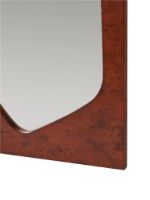 Bild von Ferm Living Folia Spiegel H: 135 cm - Dunkel gebeiztes Wurzelholz