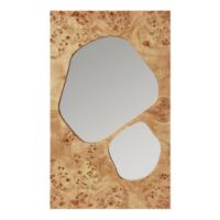 Bild von Ferm Living Folia Spiegel H: 82 cm - Natürliches Wurzelholz