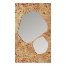 Bild von Ferm Living Folia Spiegel H: 82 cm - Natürliches Wurzelholz