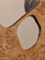Bild von Ferm Living Folia Spiegel H: 82 cm - Natürliches Wurzelholz