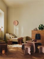 Bild von Ferm Living Slope Kindertisch H: 48 cm - Rose