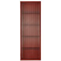 Bild von Ferm Living Haze Wall Cabinet 35x100 cm - Powder Coated Iron/Oxide Red