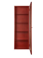Bild von Ferm Living Haze Wall Cabinet 35x100 cm - Powder Coated Iron/Oxide Red