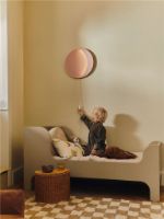 Bild von Ferm Living Swif Besticktes Kissen, rechteckig, 60 x 40 cm, Bio-Baumwolle/Mehrfarbig