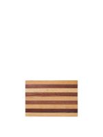 Bild von Ferm Living Stripe Schneidebrett 25x36 cm - Walnuss/Eiche