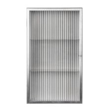 Bild von Ferm Living Haze Wandschrank 60x35 cm - Geriffeltes Glas/Edelstahl