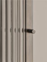 Bild von Ferm Living Haze Wandschrank 60x35 cm - Geriffeltes Glas/Edelstahl