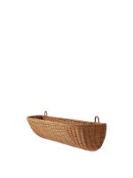 Bild von Ferm Living Braided Wall Pocket 75x25 cm - Rattan/Natural 