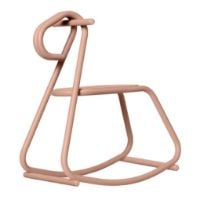 Bild von Ferm Living Lussi Schaukelpferd H: 53 cm - Pulverbeschichteter Stahl/Rose