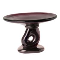 Bild von Ferm Living Damo Glas-Tafelaufsatz Ø: 21 cm - Glas/Dunkle Traube