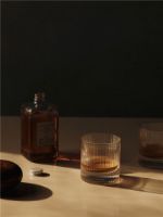 Bild von Ferm Living Ripple Tumbler-Gläser, 25 cl, 2er-Set – Glas/Klar