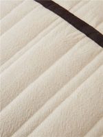 Bild von Ferm Living Vari Quilted Kissen Rechteckig 80x60 cm - Natur/Dunkel