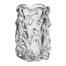 Bild von Ferm Living Virelle Vase H: 18 cm - Glas/Klar
