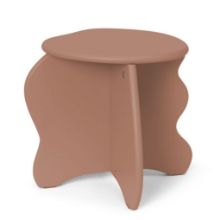 Bild von Ferm Living Slope Hocker H: 30 cm - Rose