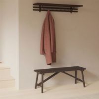 Bild von Cane-line Indoor Sticks Bænk B: 120 cm - Mahogni/Braun