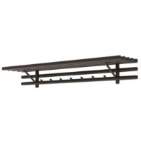 Bild von Cane-line Indoor Garderobe mit Hutablage B: 120 cm - Mahagoni/Braun