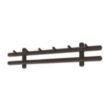 Bild von Cane-line Indoor-Garderobe B: 80 cm - Mahagoni/Dunkelbraun