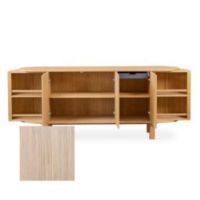 Bild von Skovby SM543 Sideboard 82x194 cm - Weiß geölte Eiche